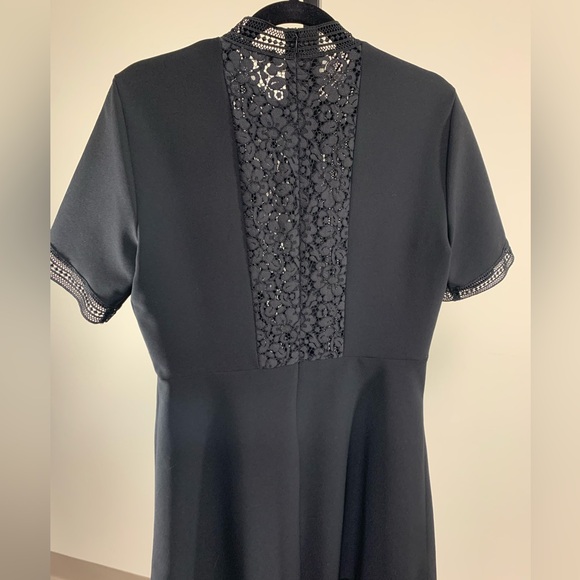 ZARA a-line, high-neck dress - Picture 4 of 5